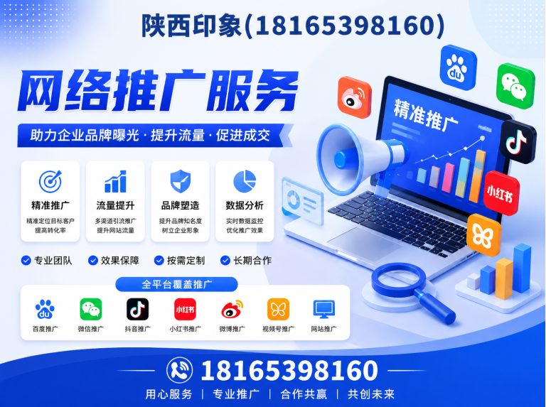 周至县中小企业数字营销展示图